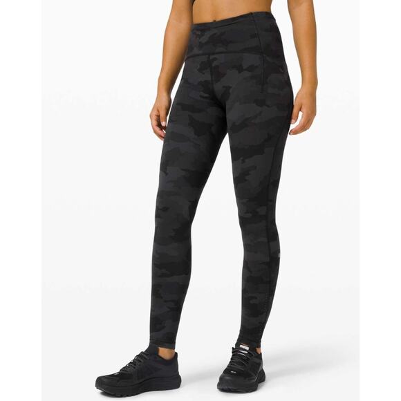 Lululemon Swift Speed High-Rise Tight 28" - Camo - Size 8 - Style # W5CY3S - Picture 2 of 10